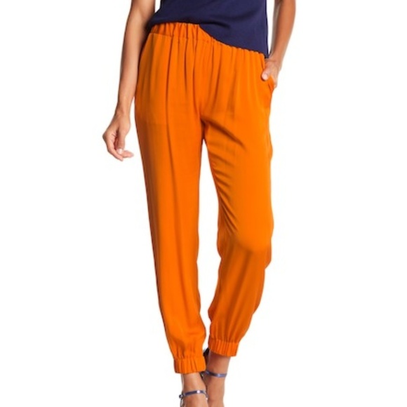 NWT MILLY SilkLuxurious Pants